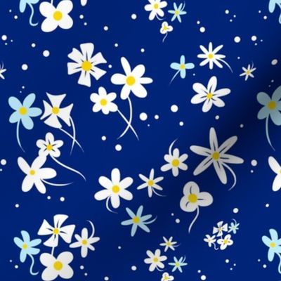 ChibiUsa's Blue Floral Dress Manga Pattern