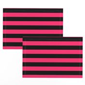 Stripes - Black and Hot Pink Bands