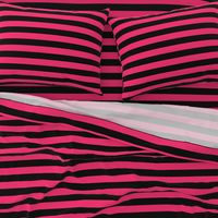 Stripes - Black and Hot Pink Bands