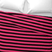 Stripes - Black and Hot Pink Bands