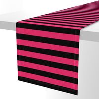 Stripes - Black and Hot Pink Bands