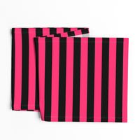 Stripes - Black and Hot Pink Bands