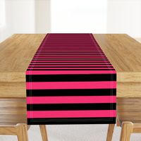 Stripes - Black and Hot Pink Bands