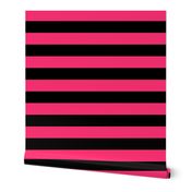 Stripes - Black and Hot Pink Bands