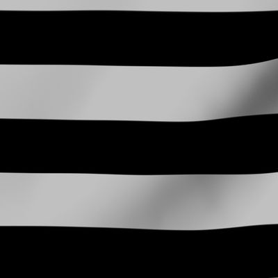 Stripes - Charcoal Black   Grey Nautical {re-sizable} 