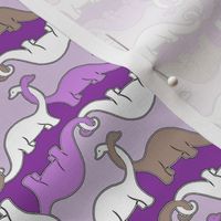 Purple Dinosaur Chain