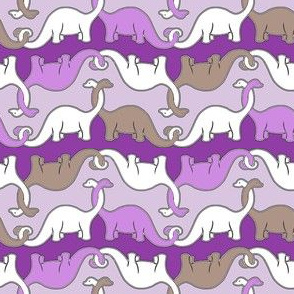 Purple Dinosaur Chain