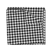 Houndstooth Check // Black & White ((Small))