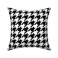 Houndstooth Check // Black & White ((Small))