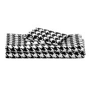 Houndstooth Check // Black & White ((Small))