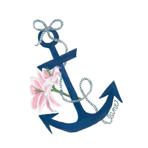 Anchor Lily oversize