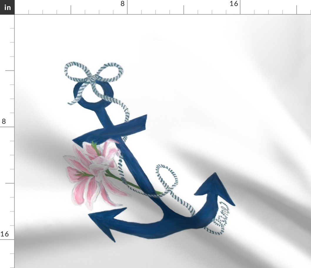 Anchor Lily oversize