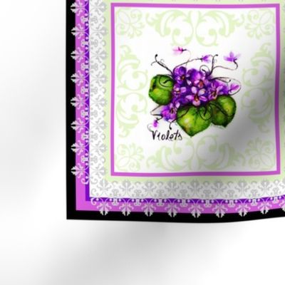 Violet Brocade 