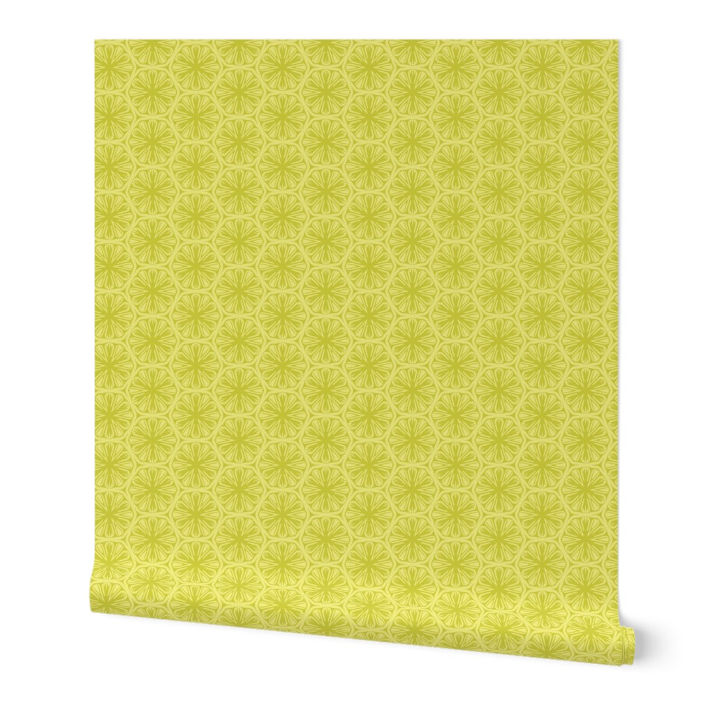 Yellow Citrus Pattern