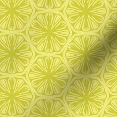 Yellow Citrus Pattern