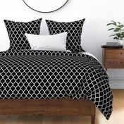 Black Moroccan Lattice