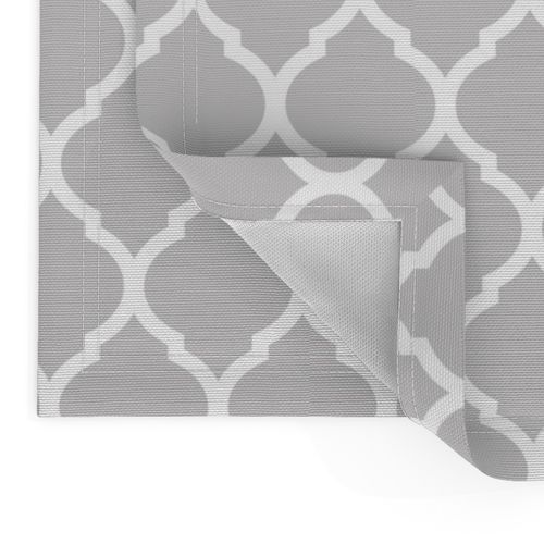 Gray Moroccan Lattice