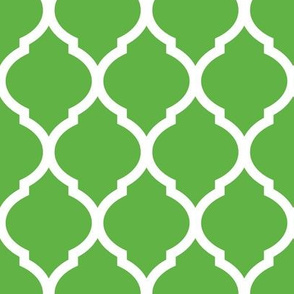 Green Moroccan Lattice