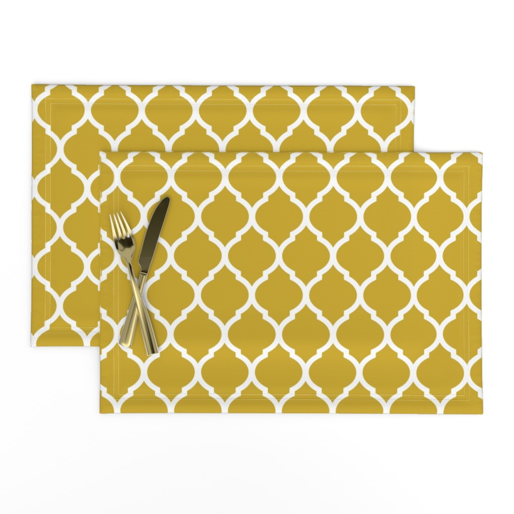 Gold Moroccan Lattice