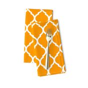 Orange Moroccan Lattice