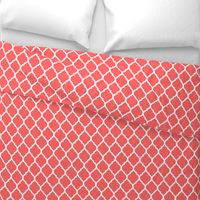 Coral Moroccan Lattice