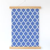 Blue Moroccan Lattice