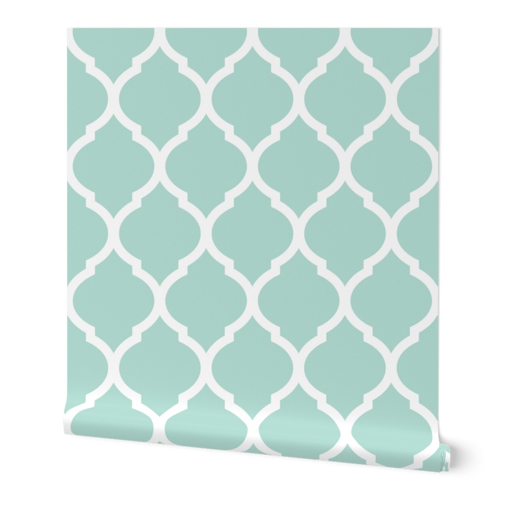 Mint Moroccan Lattice