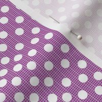 chambray dots- Purple