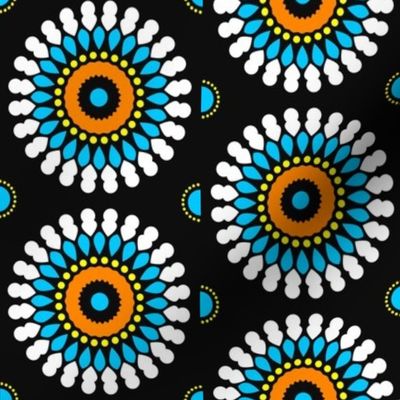 Africa (Turquoise) - by Kara Peters