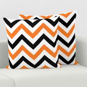 Graphic Stripes Orange Black