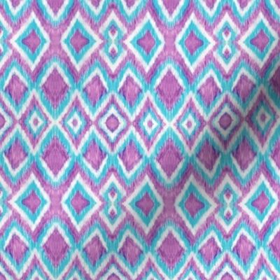 Aqua Berry Ikat