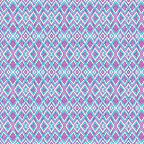 Aqua Berry Ikat