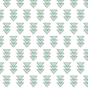 mint triple triangle repeat