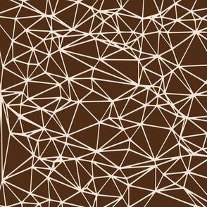 Delaunay Triangulation - brown
