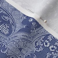 Phoenix Damask ~ Blue 