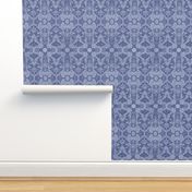 Phoenix Damask ~ Blue 