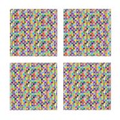 Coloured squares and circles