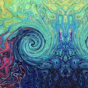 ocean swirls