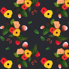 Large Floral Pattern