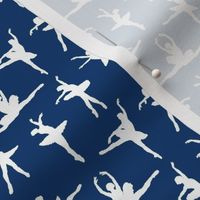 Ballerina Fabric Navy Blue - Small