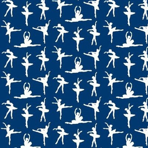 Ballerina Fabric Navy Blue - Small
