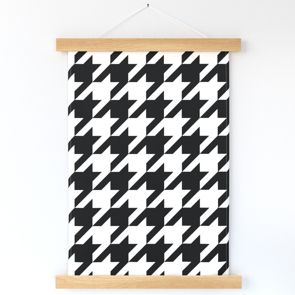 Houndstooth Check // Black & White ((Medium))