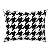 Houndstooth Check // Black & White ((Medium))