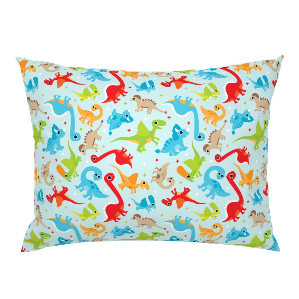 Cute dancing dino fun colorful dinosaur design for boys