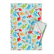 Cute dancing dino fun colorful dinosaur design for boys