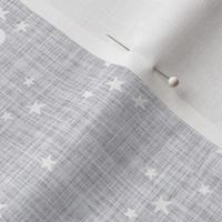 small stars and moons // cloud linen