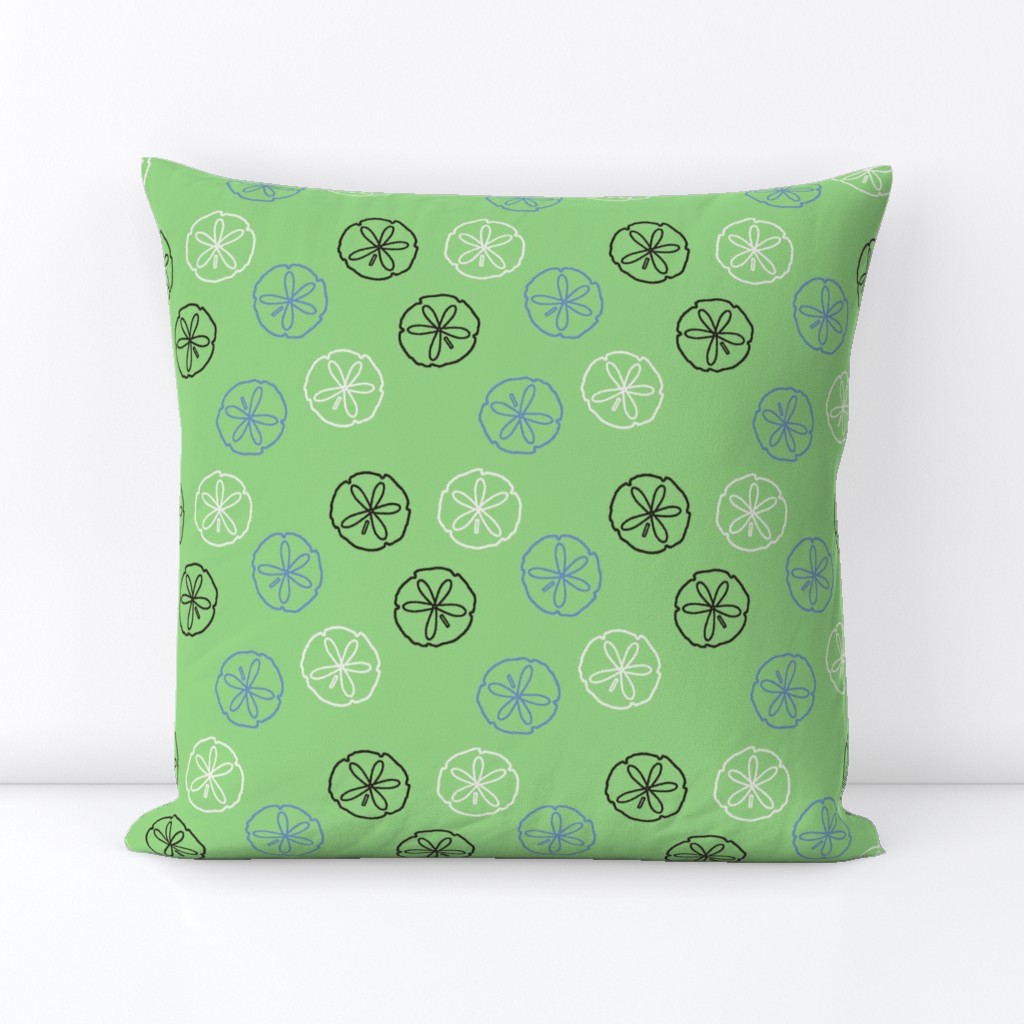 Sea Gift - Sand Dollars green