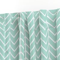 aqua chevron