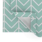 aqua chevron