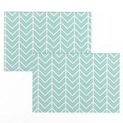 aqua chevron